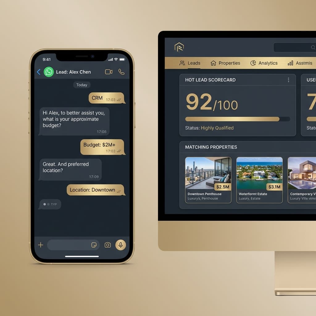 Lead qualification flow screenshot
